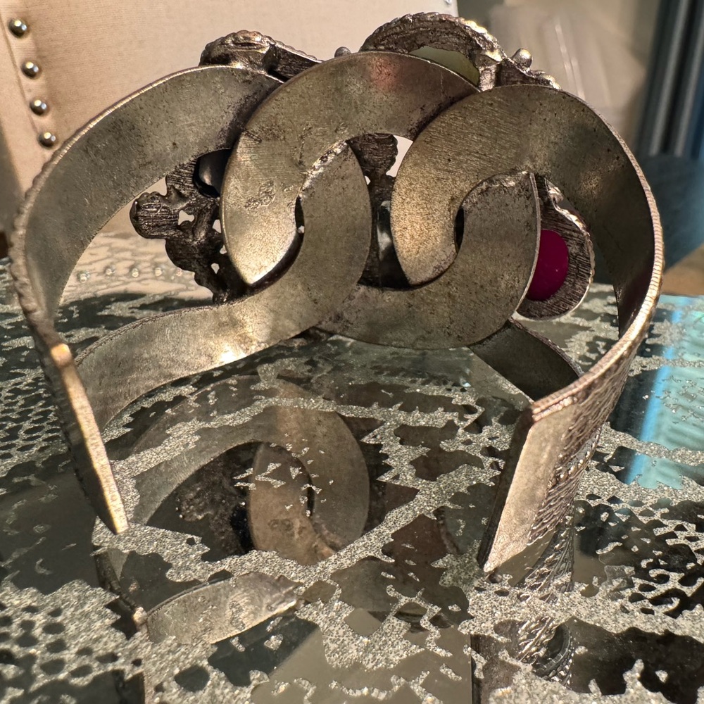 Multi-Stone Statement Bracelet - image 4